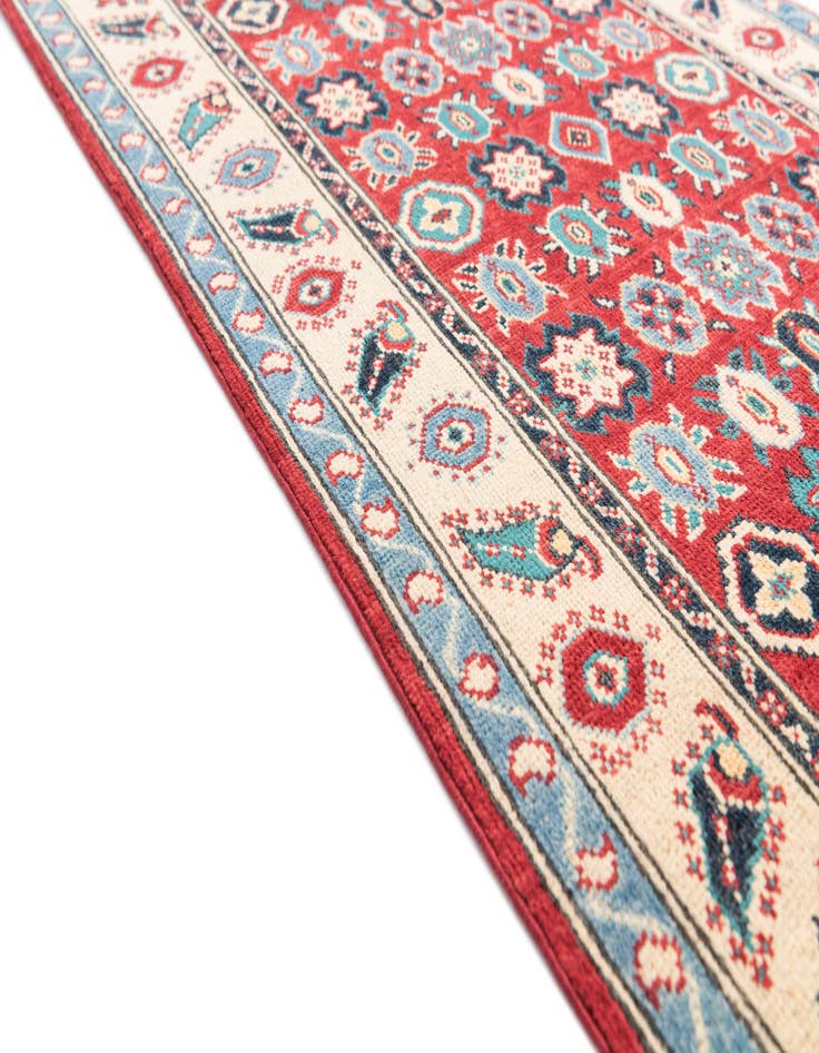 Detail image of  2' 8 x 4' 1  Hand Knotted Kazak Rug