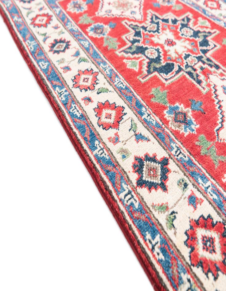 Detail image of  2' 8 x 4' 2  Hand Knotted Kazak Rug