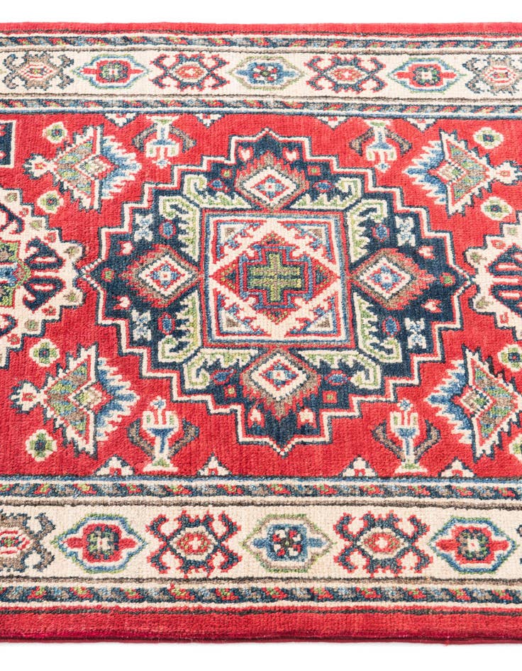 Detail image of  2' 7 x 4' 3  Hand Knotted Kazak Rug