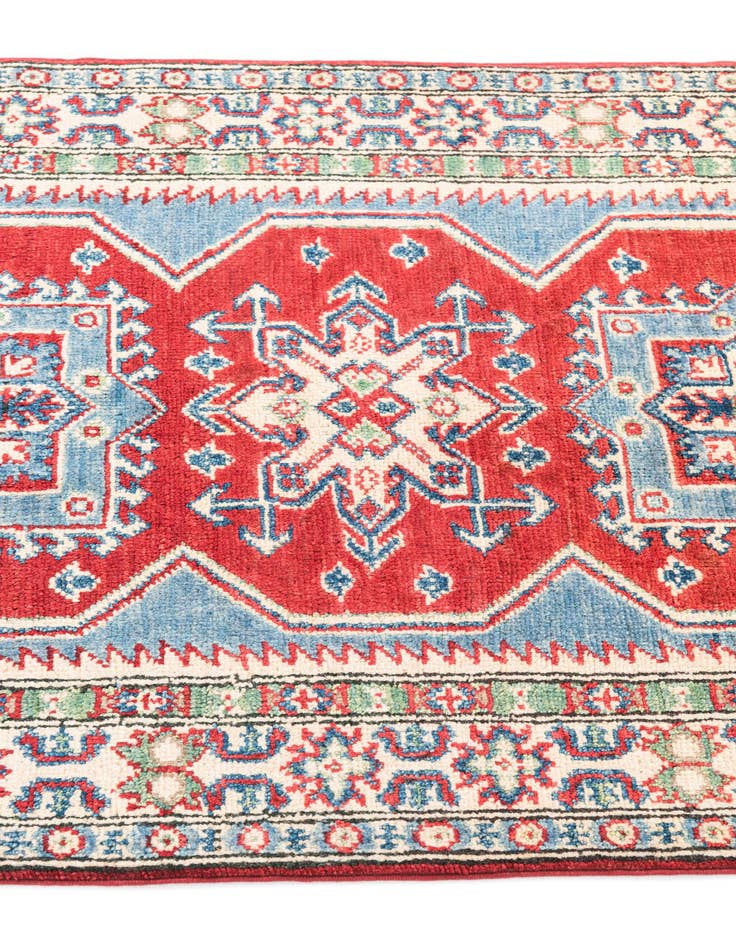 Detail image of  2' 8 x 4' 1  Hand Knotted Kazak Rug