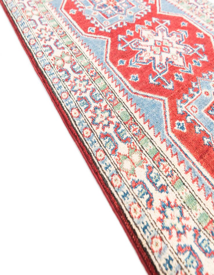 Detail image of  2' 8 x 4' 1  Hand Knotted Kazak Rug