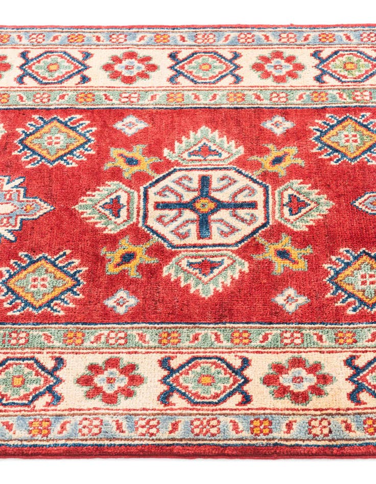 Detail image of  2' 7 x 4' 2  Hand Knotted Kazak Rug