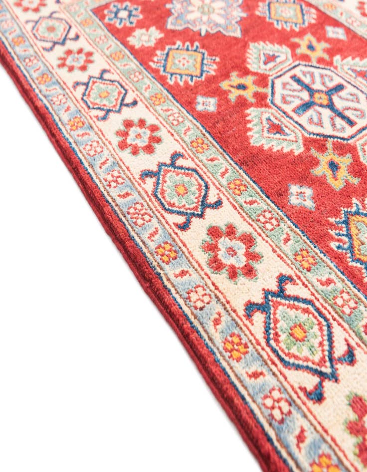 Detail image of  2' 7 x 4' 2  Hand Knotted Kazak Rug