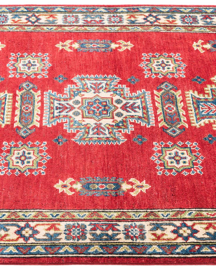 Detail image of  3' 4 x 5' 1  Hand Knotted Kazak Rug