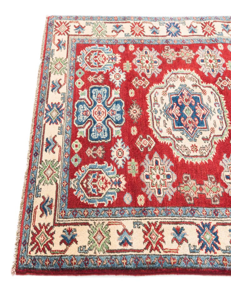 Detail image of  3' 2 x 5'  Hand Knotted Kazak Rug