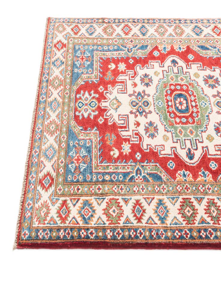 Detail image of  3' 2 x 5' 1  Hand Knotted Kazak Rug