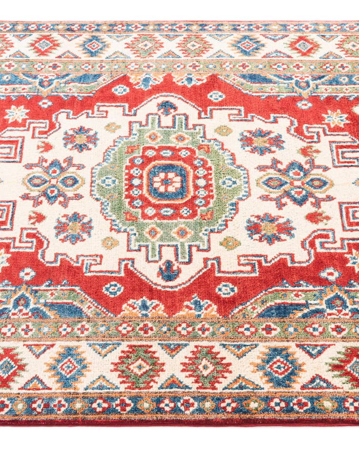 Detail image of  3' 2 x 5' 1  Hand Knotted Kazak Rug