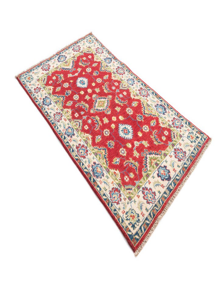 Detail image of  3' x 5' 2  Hand Knotted Kazak Rug