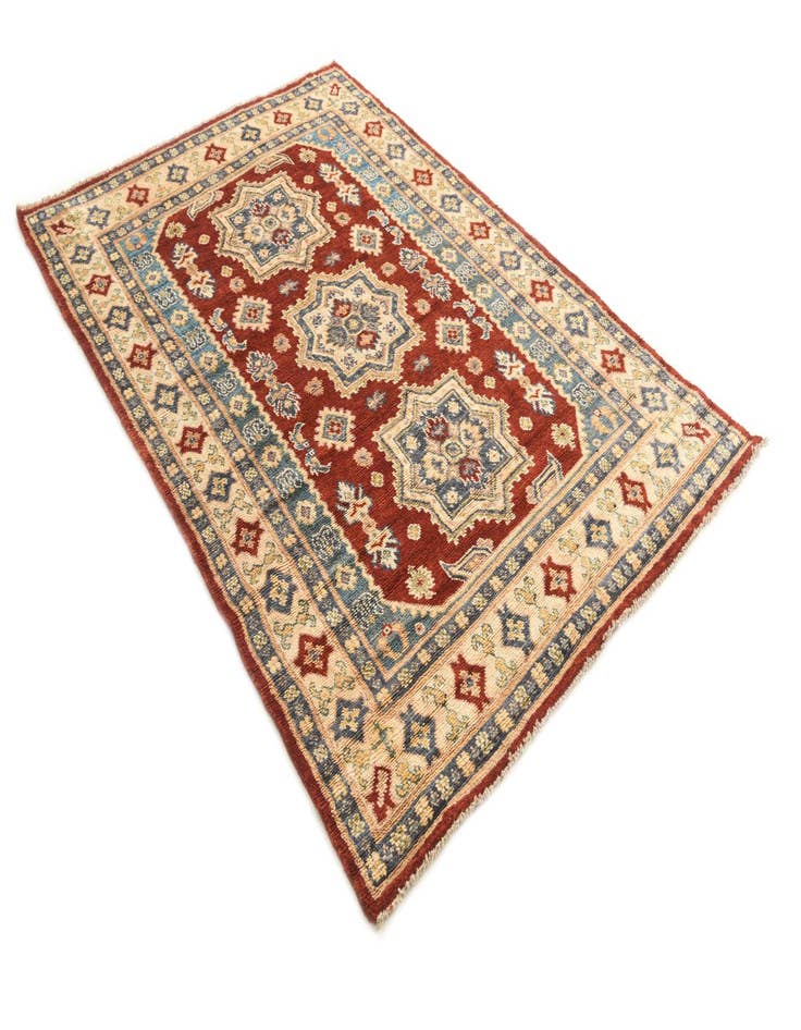 Detail image of  5' 6 x 8' 1  Hand Knotted Kazak Rug