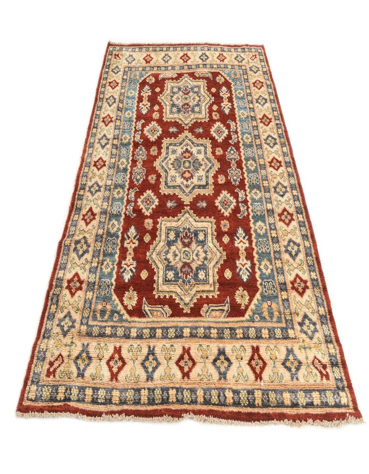 Detail image of  5' 6 x 8' 1  Hand Knotted Kazak Rug