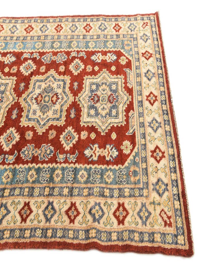 Detail image of  5' 6 x 8' 1  Hand Knotted Kazak Rug