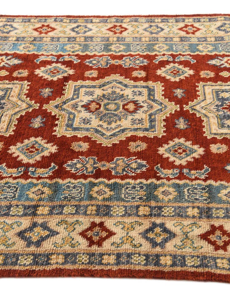 Detail image of  5' 6 x 8' 1  Hand Knotted Kazak Rug