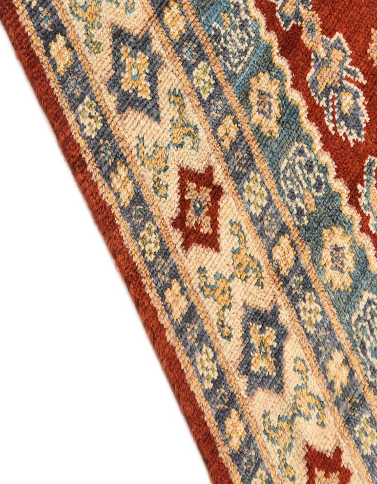 Detail image of  5' 6 x 8' 1  Hand Knotted Kazak Rug