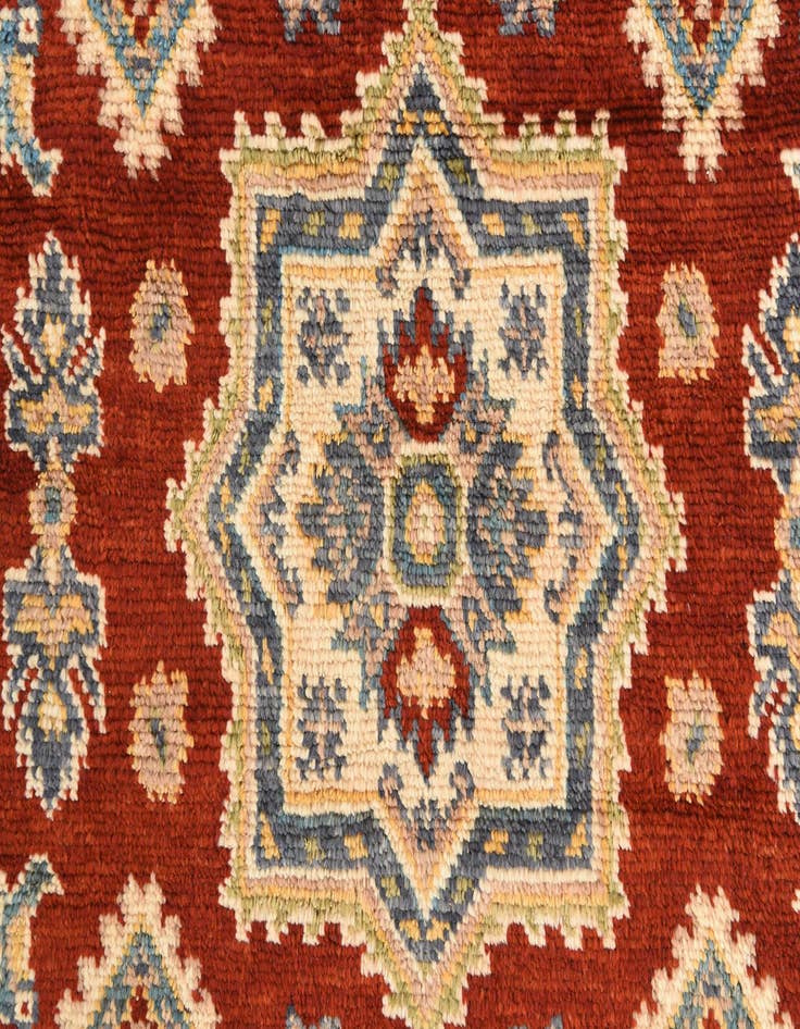 Detail image of  5' 6 x 8' 1  Hand Knotted Kazak Rug