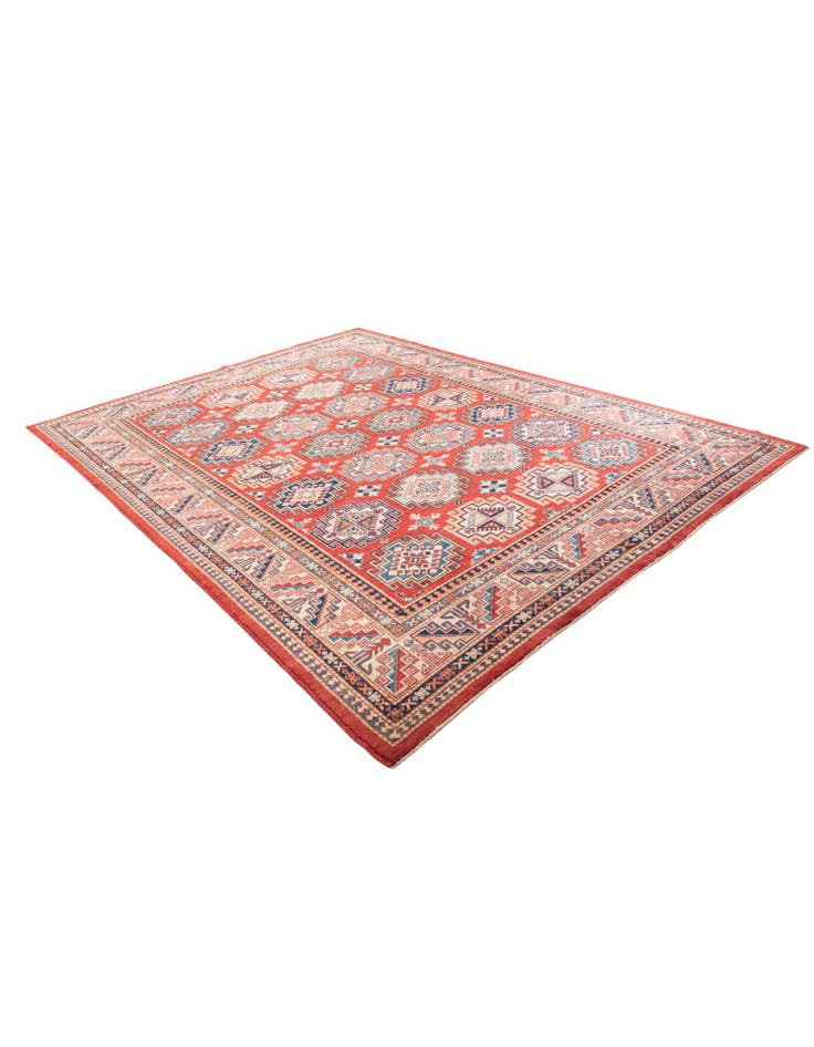 Detail image of  8' 3 x 11' 2  Hand Knotted Kazak Rug