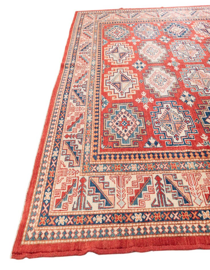 Detail image of  8' 3 x 11' 2  Hand Knotted Kazak Rug
