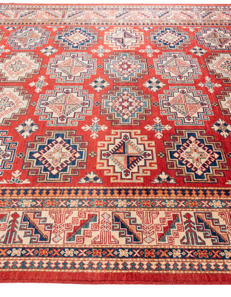 Detail image of  8' 3 x 11' 2  Hand Knotted Kazak Rug