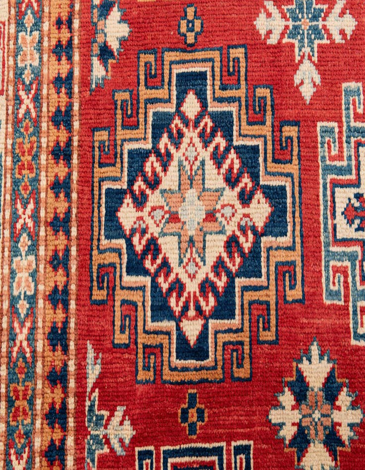 Detail image of  8' 3 x 11' 2  Hand Knotted Kazak Rug