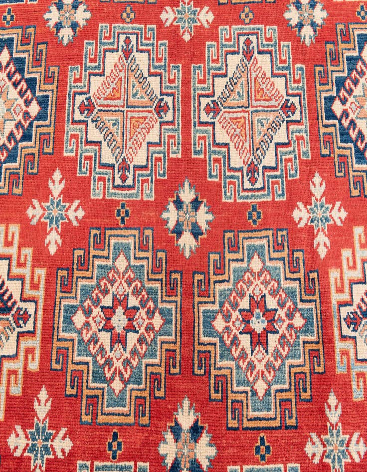 Detail image of  8' 3 x 11' 2  Hand Knotted Kazak Rug