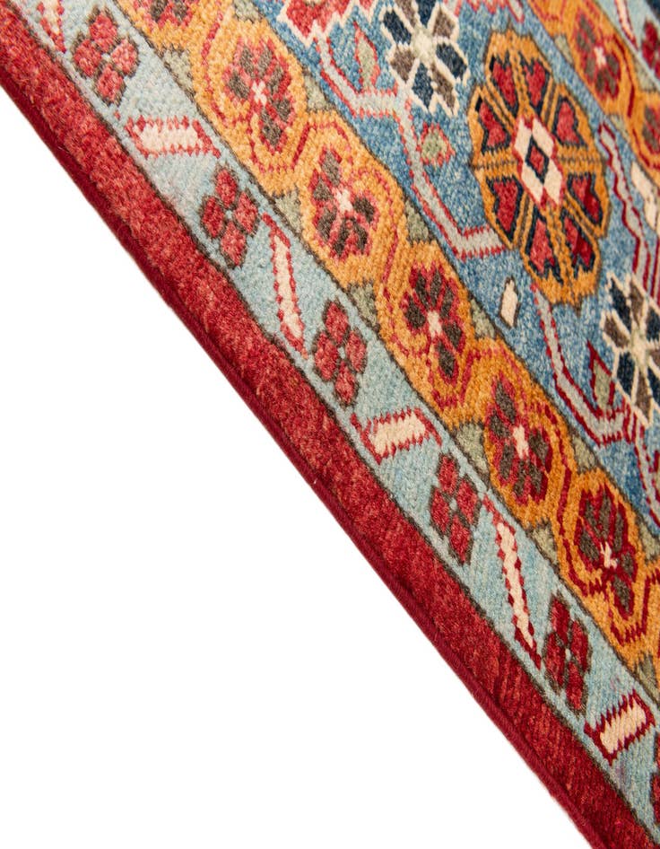 Detail image of  8' 3 x 9' 10  Hand Knotted Kazak Rug