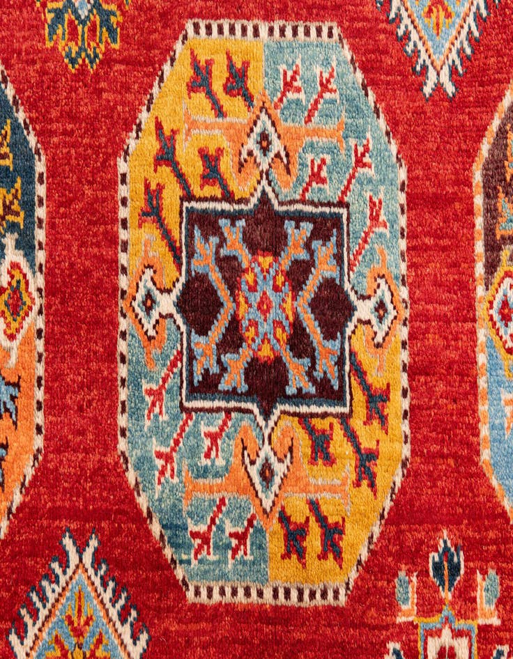 Detail image of  8' 3 x 11' 4  Hand Knotted Kazak Rug