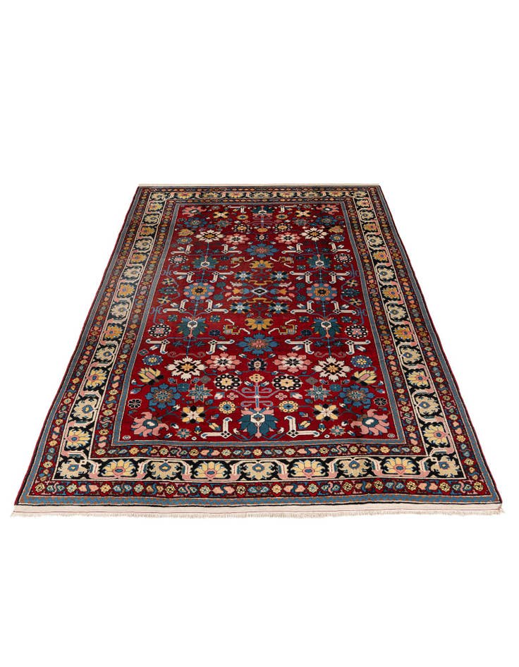 Detail image of  6' 2 x 10' 3  Hand Knotted Kazak Wool Rug