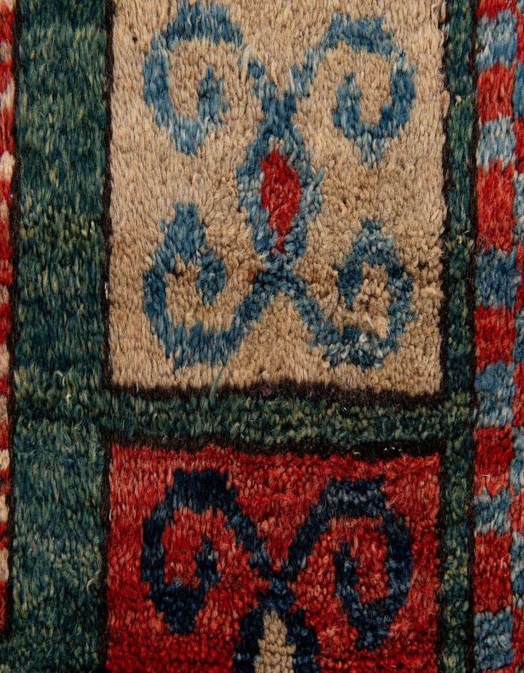 Detail image of  5' 9 x 7' 3  Hand Knotted Kazak Wool Rug