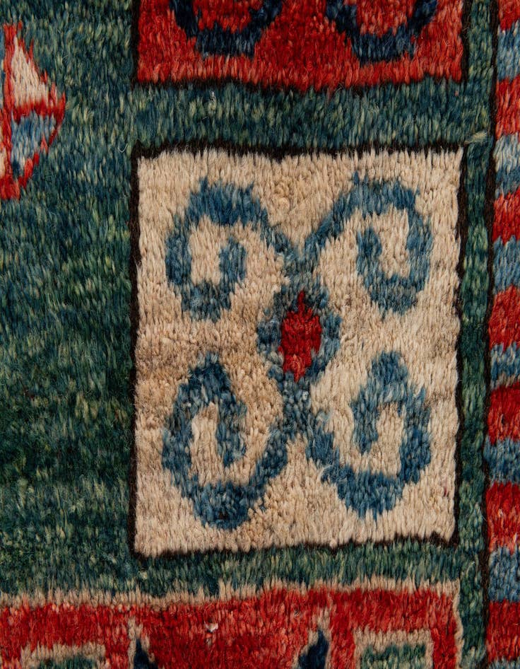 Detail image of  5' 9 x 7' 3  Hand Knotted Kazak Wool Rug