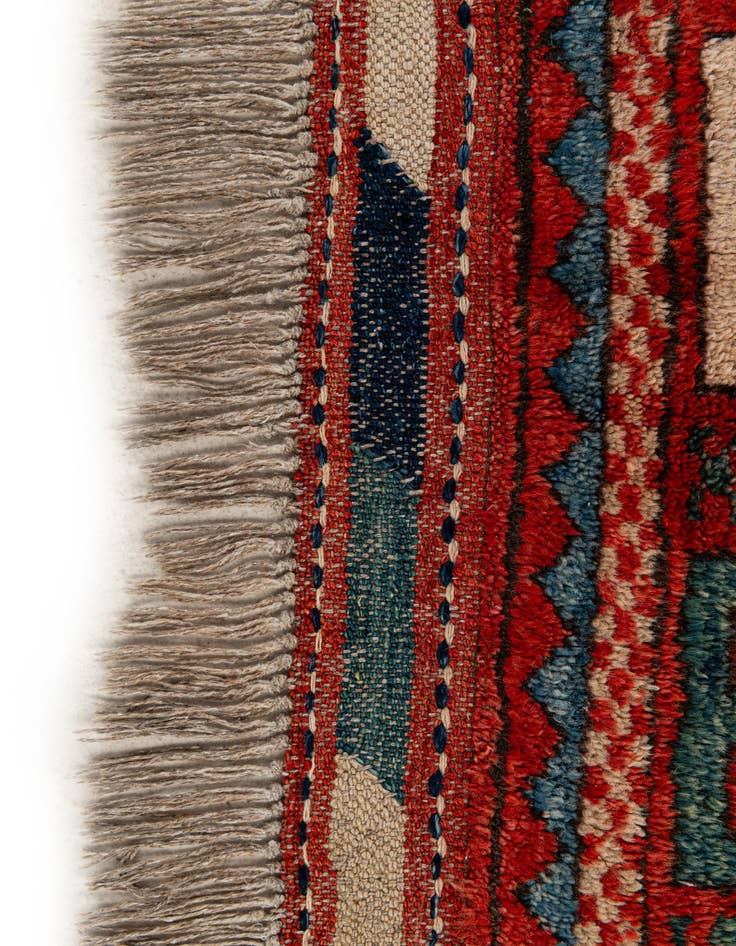 Detail image of  5' 9 x 7' 3  Hand Knotted Kazak Wool Rug
