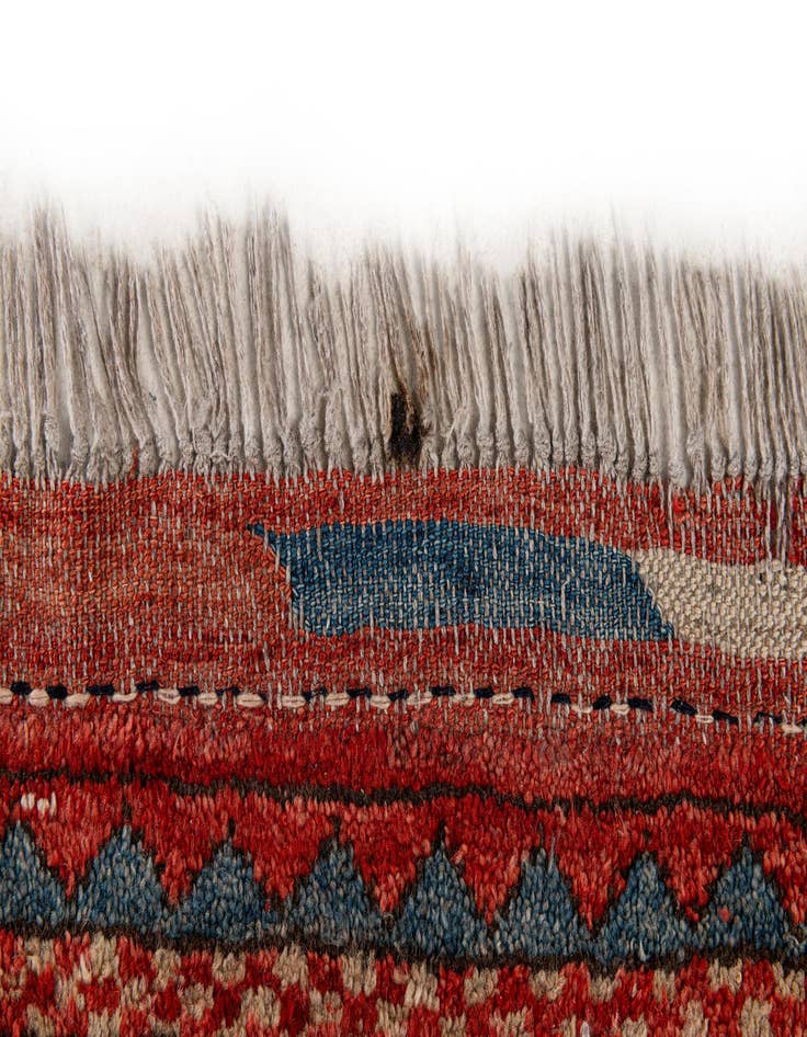 Detail image of  5' 9 x 7' 3  Hand Knotted Kazak Wool Rug