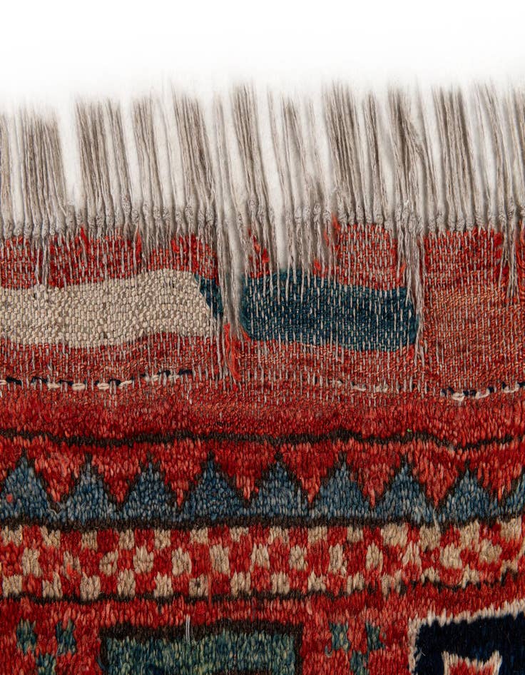 Detail image of  5' 9 x 7' 3  Hand Knotted Kazak Wool Rug