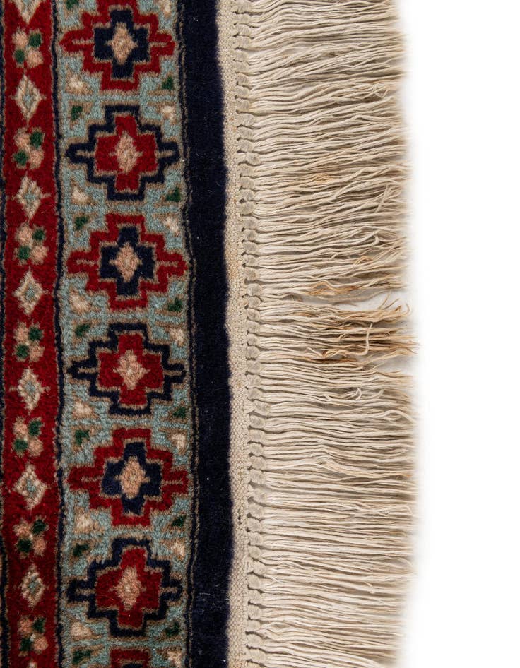 Detail image of  4' x 6' 1  Hand Knotted Kazak Rug