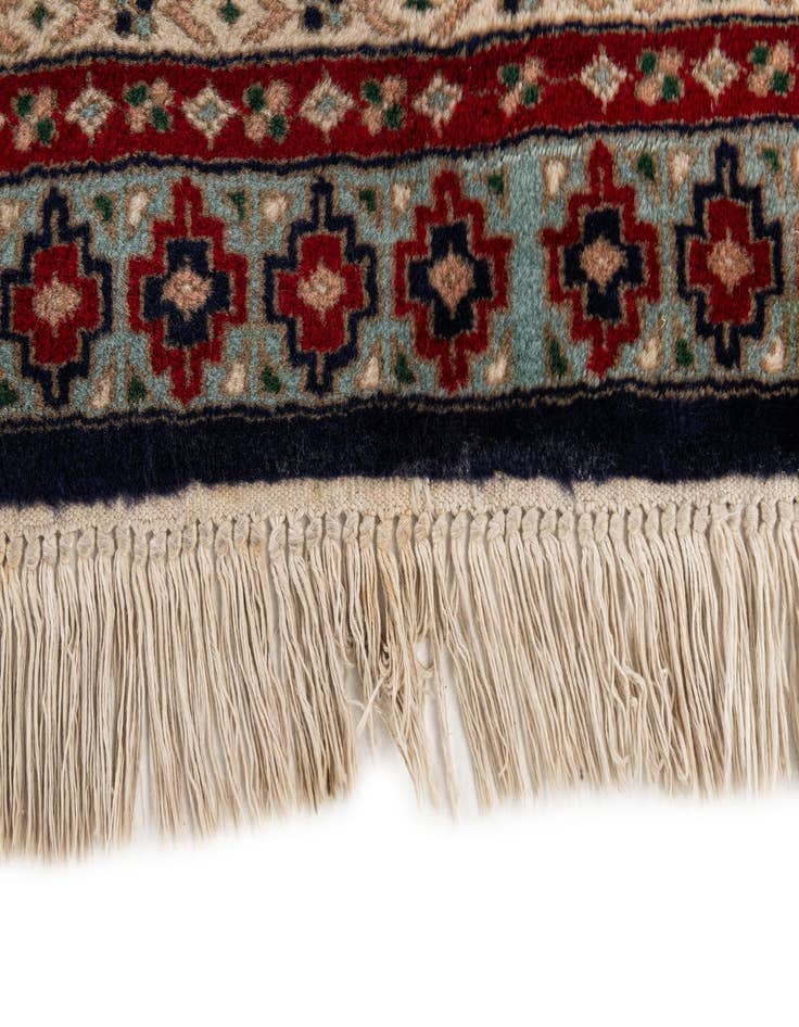 Detail image of  4' x 6' 1  Hand Knotted Kazak Rug