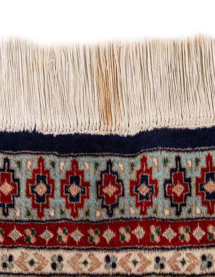 Detail image of  4' x 6' 1  Hand Knotted Kazak Rug