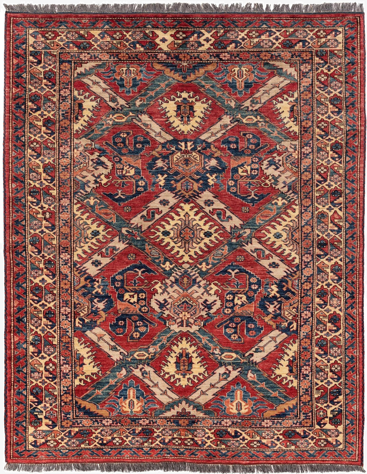  5' 7 x 7' 1 Kazak Rug