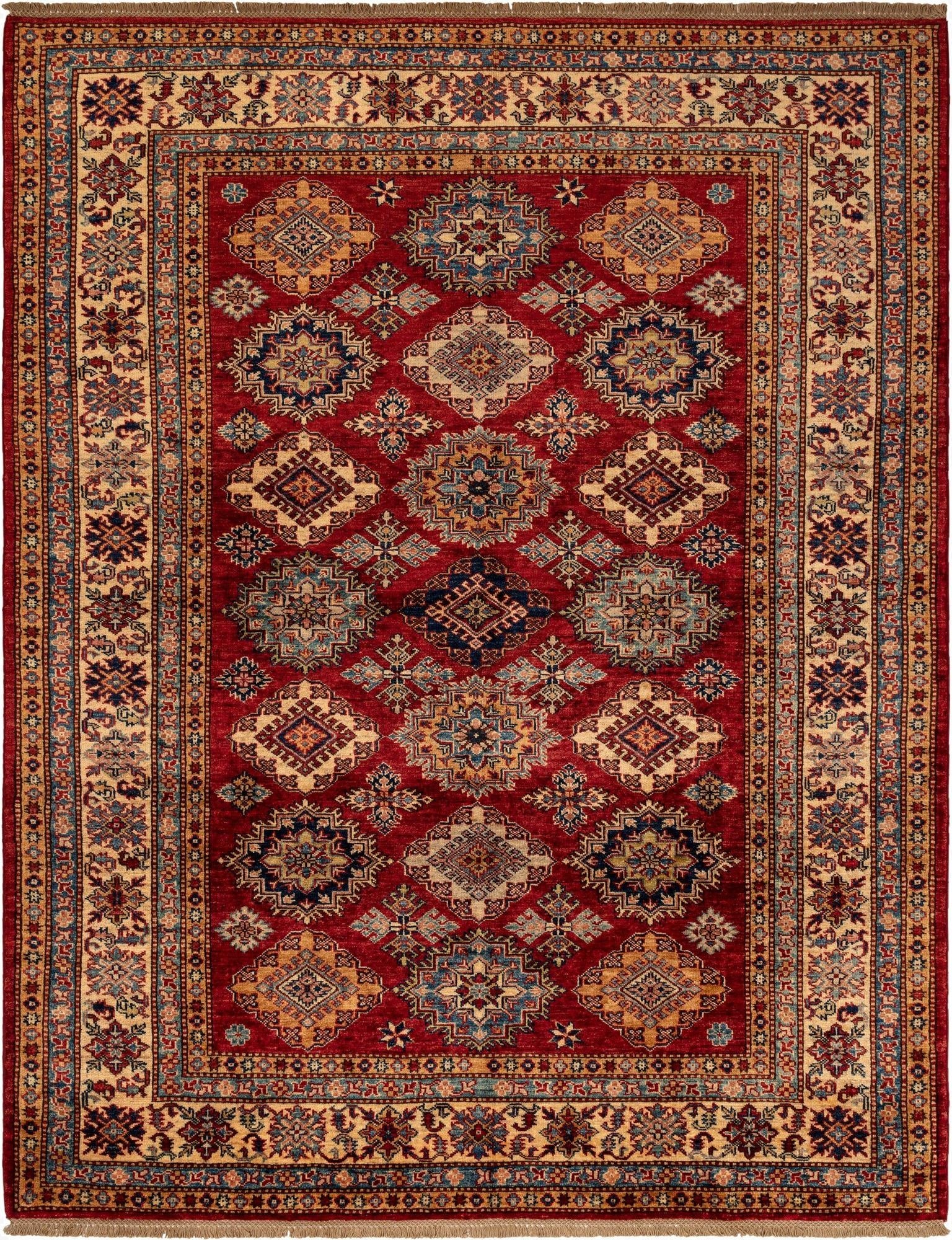  5' 8 x 7' 4 Kazak Wool Rug