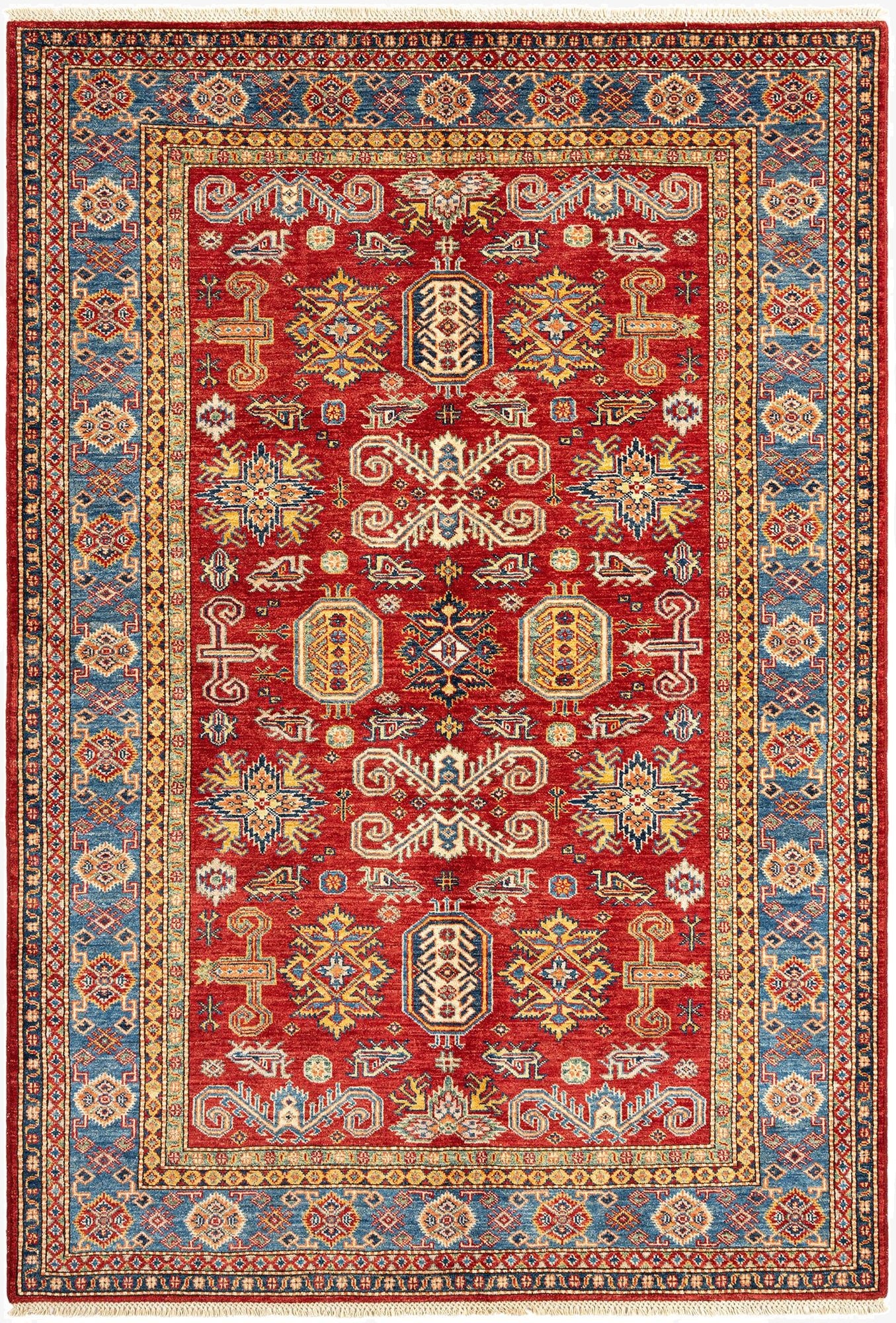  5' 5 x 8' 1 Kazak Wool Rug