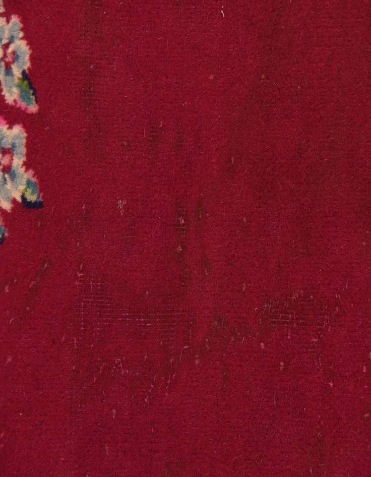 Detail image of  9' 8 x 12' 10  Hand Knotted Kerman Persian Wool Rug