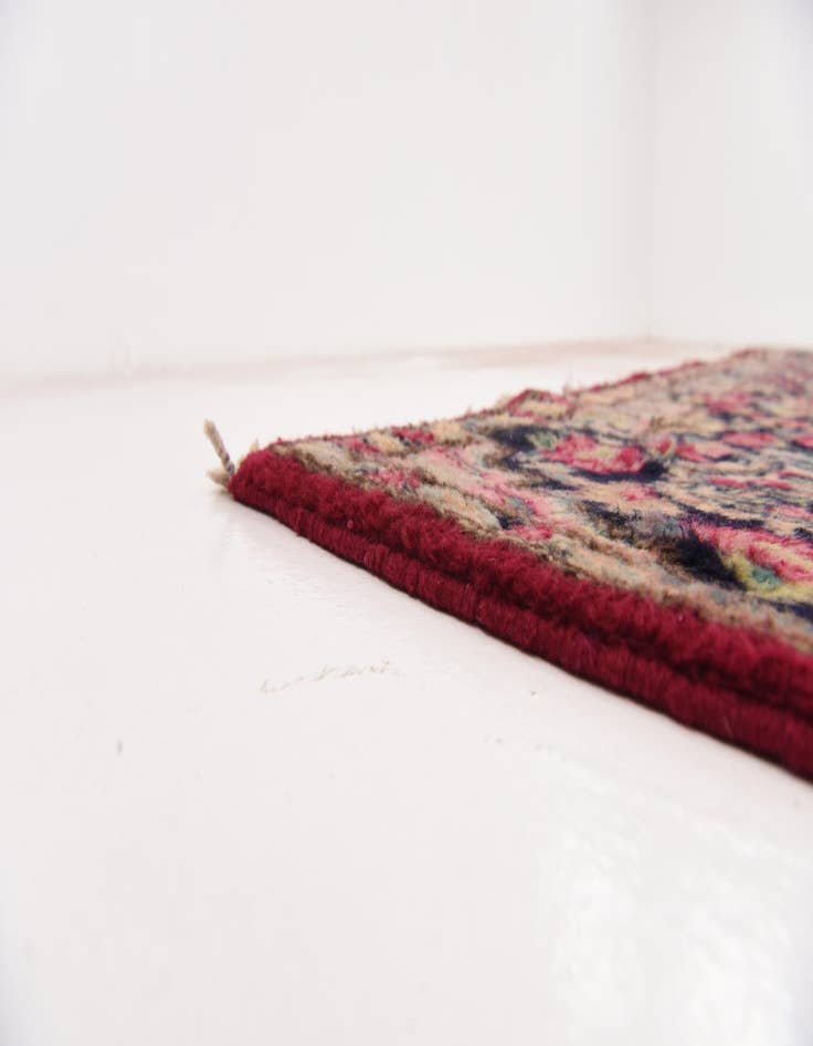 Detail image of  9' 8 x 12' 10  Hand Knotted Kerman Persian Wool Rug