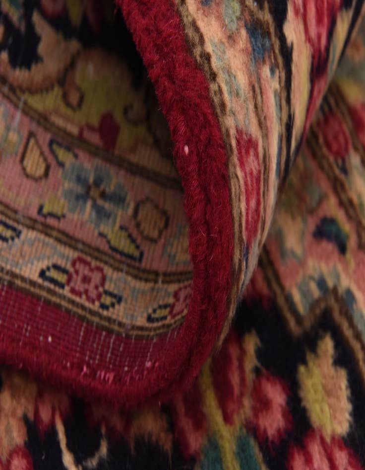 Detail image of  9' 8 x 12' 10  Hand Knotted Kerman Persian Wool Rug