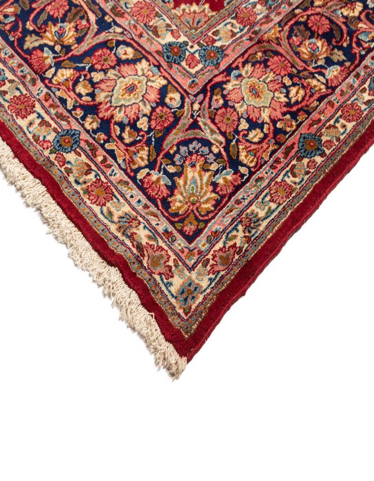 Detail image of  9' 10 x 13' 7 Kerman Wool Rug