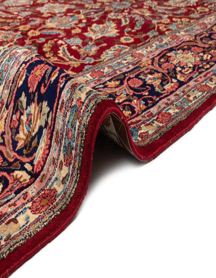 Detail image of  9' 10 x 13' 7 Kerman Wool Rug