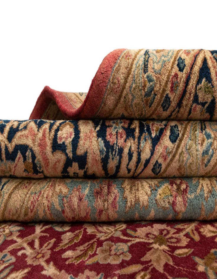 Detail image of  9' 8 x 13' 9 Kerman Wool Rug