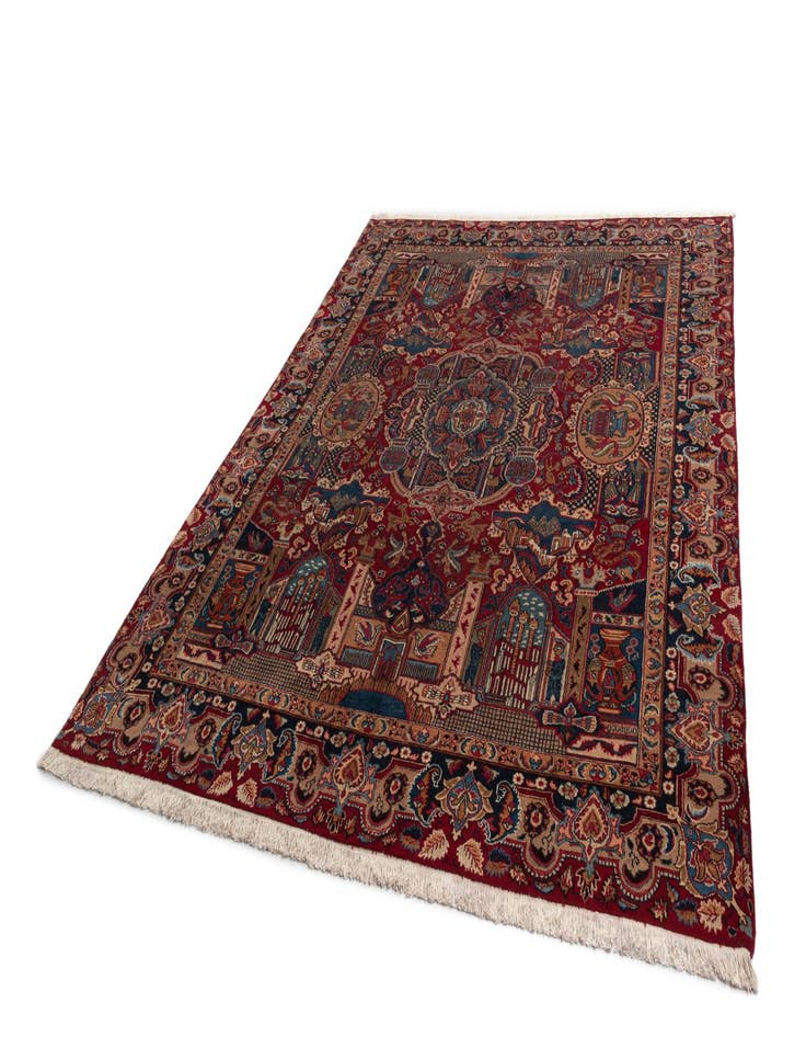 Detail image of  9' 9 x 12' 6 Kerman Wool Rug