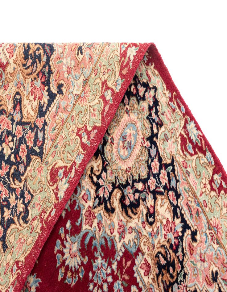 Detail image of  8' 4 x 11' 6 Kerman Wool Rug