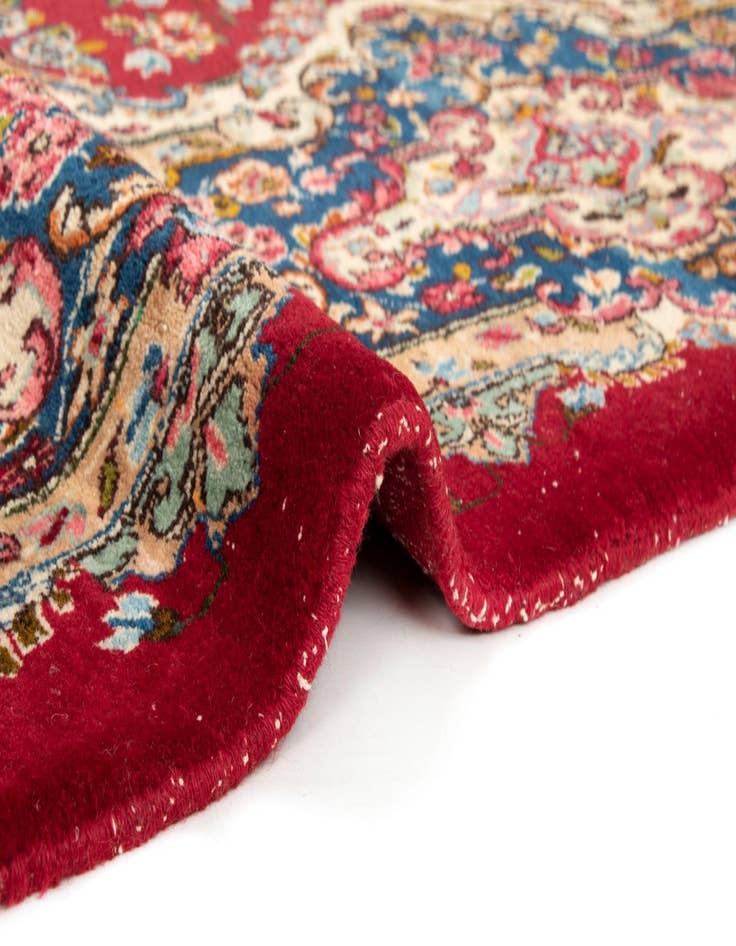 Detail image of  7' 11 x 10' 9  Hand Knotted Kerman Persian Wool Rug