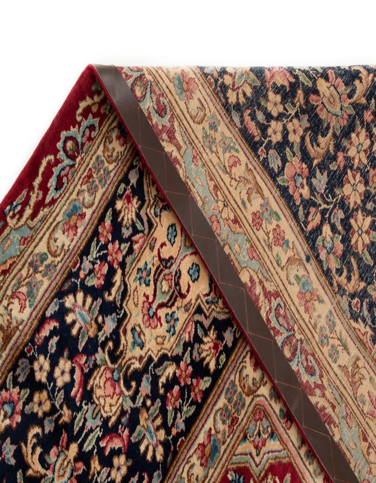 Detail image of  8' 1 x 11' 1  Hand Knotted Kerman Persian Wool Rug