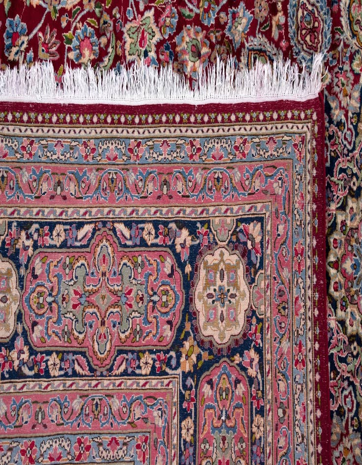 Detail image of  11' 11 x 14' 5 Kerman Wool Rug