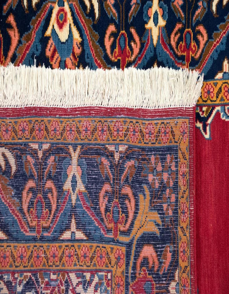 Detail image of  3' 6 x 5' 3  Hand Knotted Kerman Persian Wool Rug
