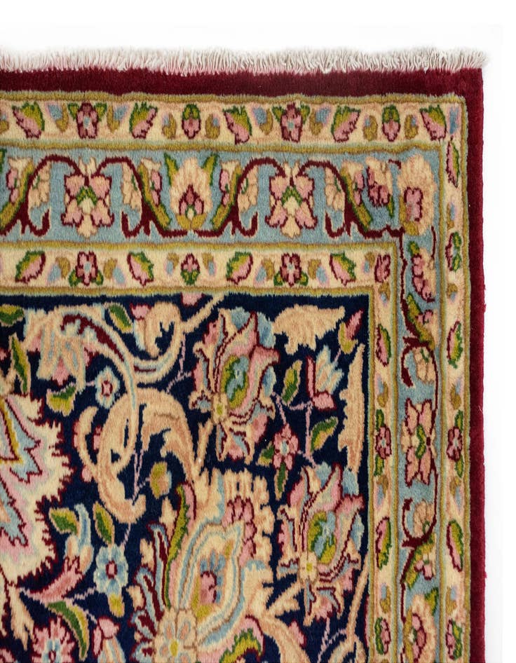 Detail image of  10' 1 x 13' 1  Hand Knotted Kerman Persian Rug